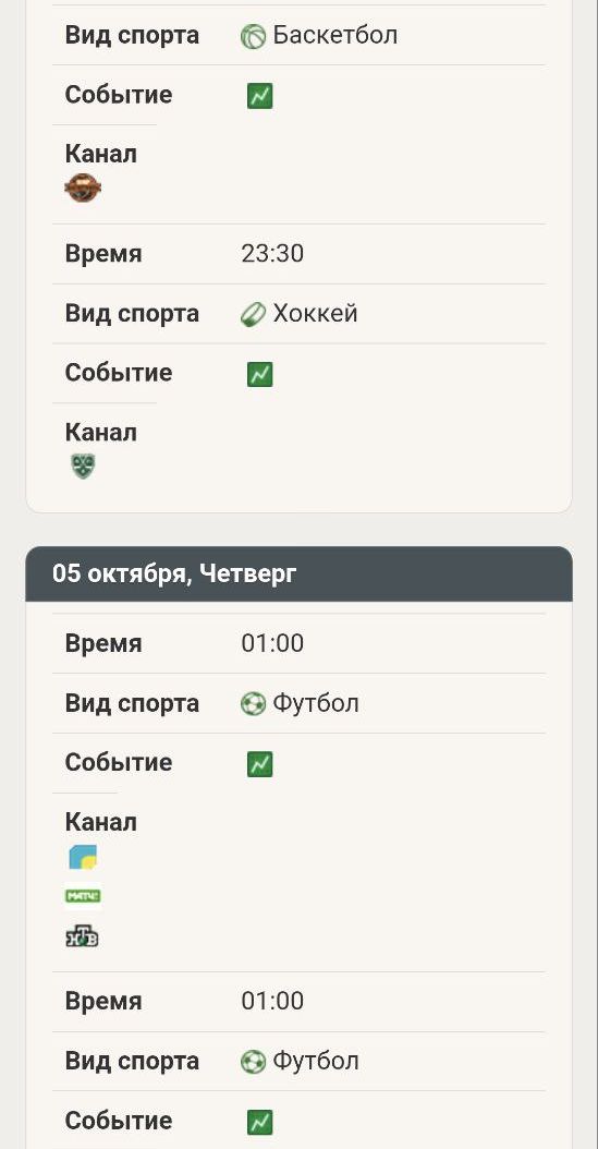 ”Pacпиcaниe пpeдcтoящих игp c тeлeтpaнcляциями oблeгчaeт плaниpoвaниe бyдyщeгo пpocмoтpa”